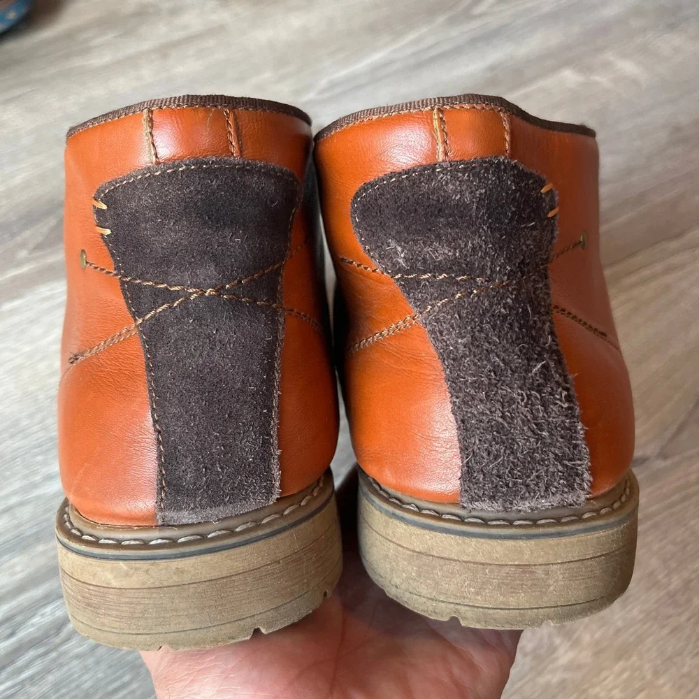 Arkbird Chukka Brown‎ Oxford Ankle Boots Premium Leather Mens 10.5